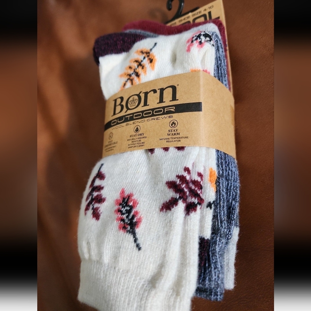 NWT Born Boot Socks (4 pairs)
